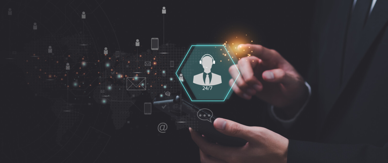 concept of online support and customer service ,Hotline for cont